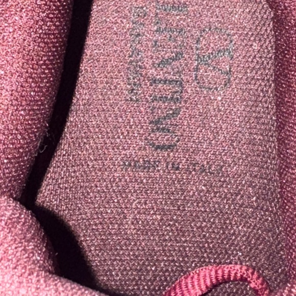 New Mens Valentino Garavani VLogo Easy Jog Sneakers Rubin/Pink Sz42 $1050 - Picture 4 of 8